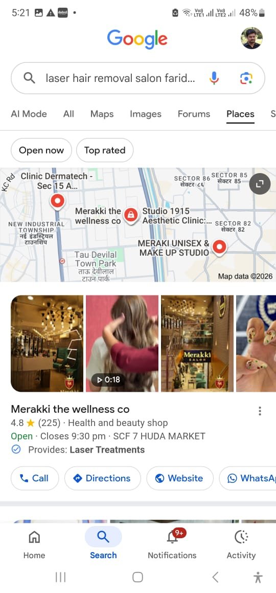 Google Maps result screenshot 2