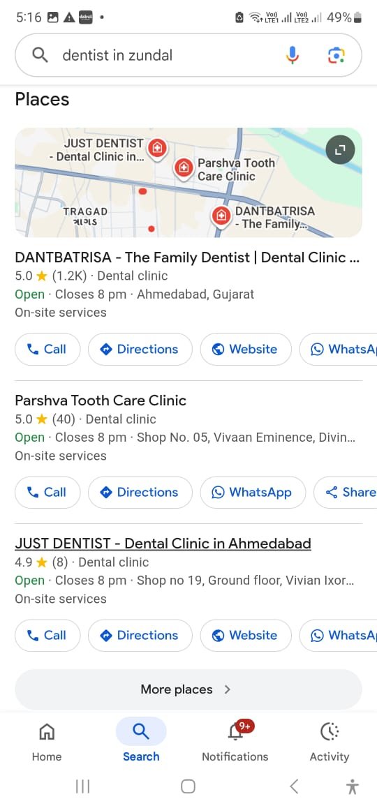 Google Maps result screenshot 3